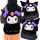 Adorable Kuromi Plush Backpack for Kids - Soft and Stylish