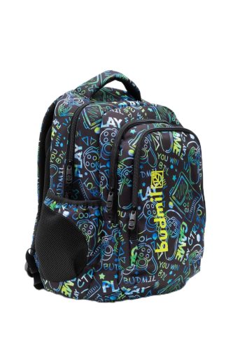 Budmil 26L First Grade School Backpack with Chest Strap - Water-Resistant and Ergonomic
