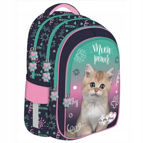 St. Majewski Kitty Party 16" Backpack for Grades 1-3