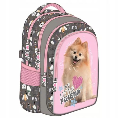 St. Majewski Sweet Pomeranian 16" Backpack for Grades 1-3