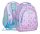 Ergonomic Two-Compartment School Backpack for Girls with Reflective Details