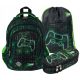 St.Right Majewski Neon Pad 3-Piece School Set: Backpack, Pencil Case & Gym Bag