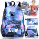 Lilo and Stitch Large A4 School Backpack with USB - Waterproof, 3-in-1, Ergonomic Design