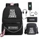 BLACKPINK Original School Backpack Set with USB Port, Lock & More