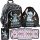 Sky Blue Stitch Paso School Set: Backpack, Shoe Bag, & Pencil Case