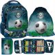 School Set with Backpack, Boot Bag, and Pencil Case - Soccer Themed for Young Football Fans