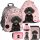 PASO School Backpack for Young Girls, Grades 1-3: Comfort & Safety in a Stylish Design