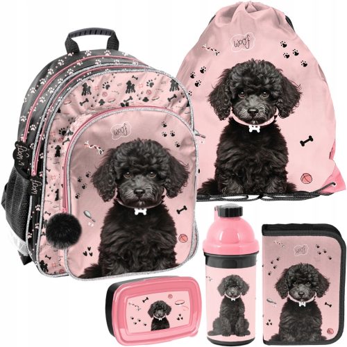 PASO School Backpack for Young Girls, Grades 1-3: Comfort & Safety in a Stylish Design