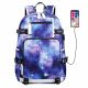 Stylish Waterproof School Backpack with Multiple Pockets and USB Port