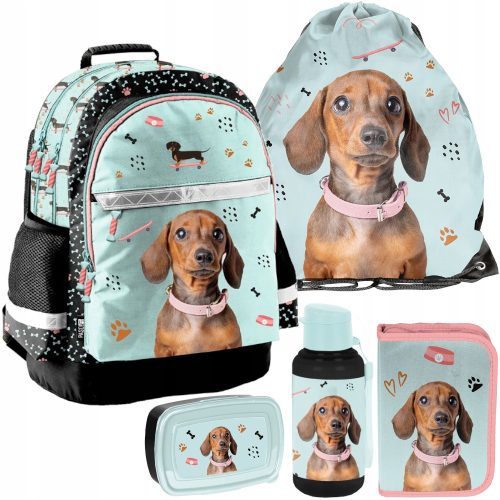 Stylish and Durable PASO School Backpack for Girls, Grades 1-6