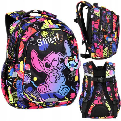 CoolPack Disney Stitch School Backpack for Girls 1-3 Grades - Black Jerry Model