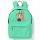 Labubu Mint School Backpack for School Trips and Daily Adventures 