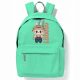 Labubu Mint School Backpack for School Trips and Daily Adventures 
