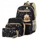 3-in-1 School Backpack Set with Matching Bag and Pencil Case Plus Keychain