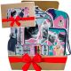 3-in-1 Cleo & Frank Cat Backpack Set for Schoolgirls