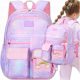 Multi-Compartment School Backpack for Girls Grades 1-3 - Durable & Comfortable