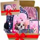 3-in-1 Cleo & Frank School Backpack Set with Puppy Theme for Girls