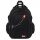 St.Right X-White 17" Multi-Compartment Black School Backpack