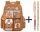 Capybara Themed Waterproof School Backpack with Pen & Pencil Set