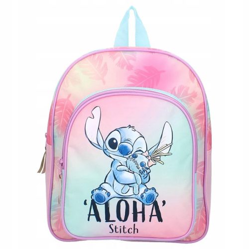 Stitch Themed Pink and Blue Backpack - Perfect for School Kids