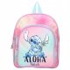 Stitch Themed Pink and Blue Backpack - Perfect for School Kids