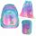 Stylish Kitty Ombre Head Astra School Backpack Set for Girls