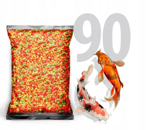  Schwimmender KOI MIX FISH FOOD Ball Standard 90L