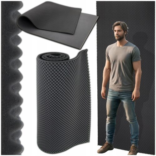  Acoustic foam Fala 2 cm 100 x 200 cm 2 m2 reverberation reduction acoustics