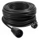 Garden extension cable, single Adelid 25 m, 1 pc. sockets, black