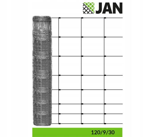 Jan Silver Fence Mesh 1.2x50 m