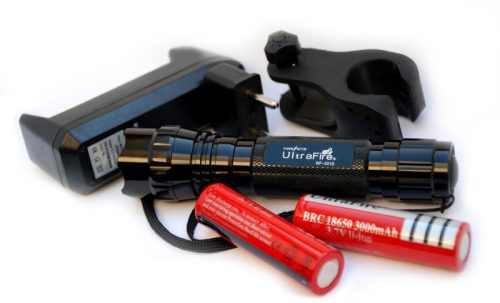  UltraFire 501B bicycle light battery