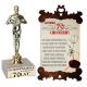  BIRTHDAY STATUETTE 70 + DIPLOMA FUNNY GIFT