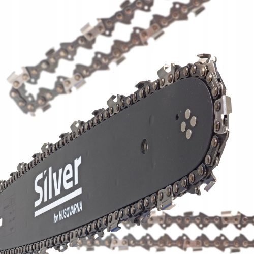 Guide bar + chain set Silver 325 guide, 15" 058 64 + 2 chains