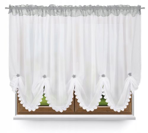 Curtains, Curtains ready Classic voile curtain 390 cm x 145