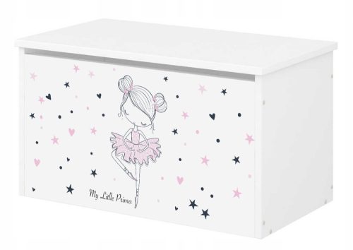  Baby Boo toy chest 70 x 40 cm white