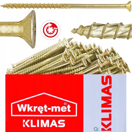 Carpenter's screws Wkręt-Met KMWHT-60100 6x100 mm 100 pcs