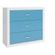  Filip furniture chest of drawers 100 x 40 x 89 cm multicolored