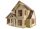  3D WOODEN PUZZLE HOUSE COUNTRY HOUSE WOODEN BR