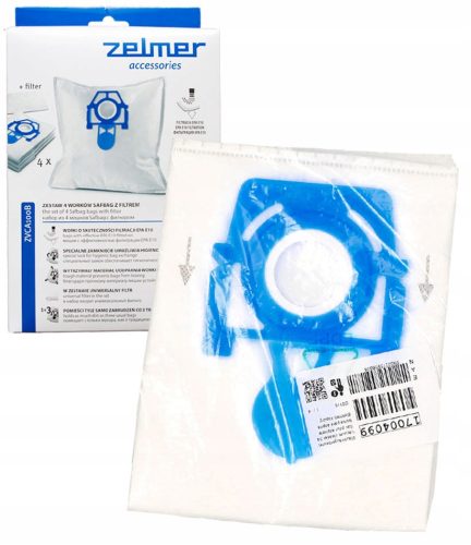  Synthetic vacuum cleaner bags ZVCA100B 4 pcs.