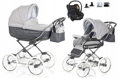  ROAN MARITA PRESTIGE 3IN1 STROLLER CYBEX ATON 5 FREE