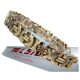  FASHIONABLE GOLD BRACELET MEN'S BRACELET SURGICAL STEEL 316L 12MM