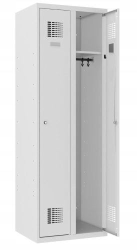 Malow two-door work safety cabinet, 180 cm x 60 cm