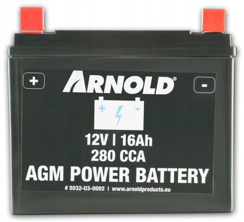 Batteries for lawn mowers, tractor battery MTD Arnold 12 V