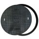  Round CAST IRON HATCH AO 600. Septic tank cover made of cast iron