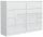  Chest of drawers Furniture Masztalerz POLA P 138.6 x 40 x 102 cm white glossy