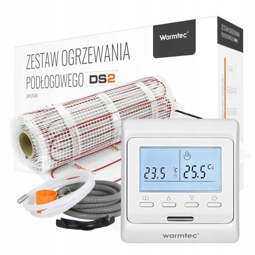 Underfloor heating set for Warmtec DS2-80/T5103 tiles 8 m2