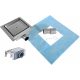 AquaTec square drain 20 cm