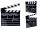  HOLLYWOOD Universal Studios Movie Clapperboard Black