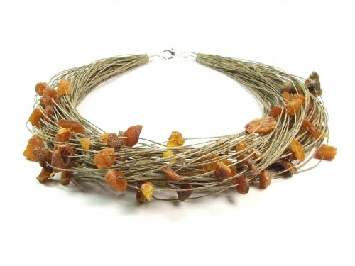  Jagna EcoMineral amber necklace 49 cm