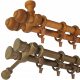 Ready-made curtain rods Double curtain rod 28 mm 400 cm